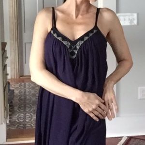 - Express beaded V neck dress